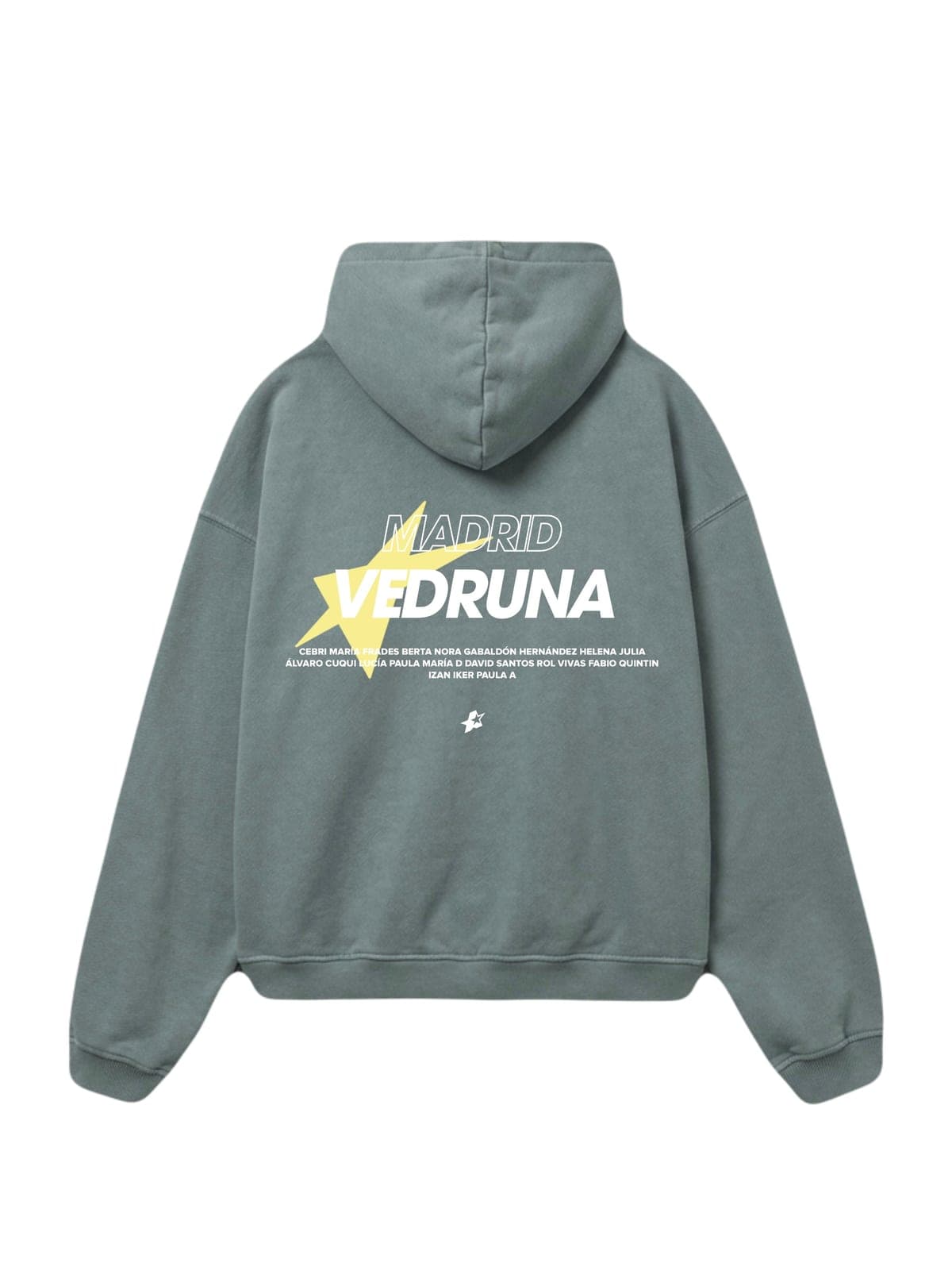 Diseño de sudadera personalizada de grupo nº 1