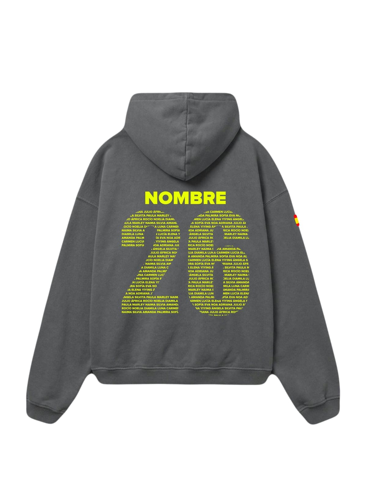 Diseño de sudadera personalizada de grupo nº 3