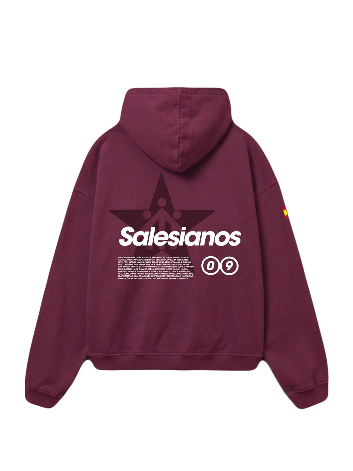 Diseño de sudadera personalizada de grupo nº 6